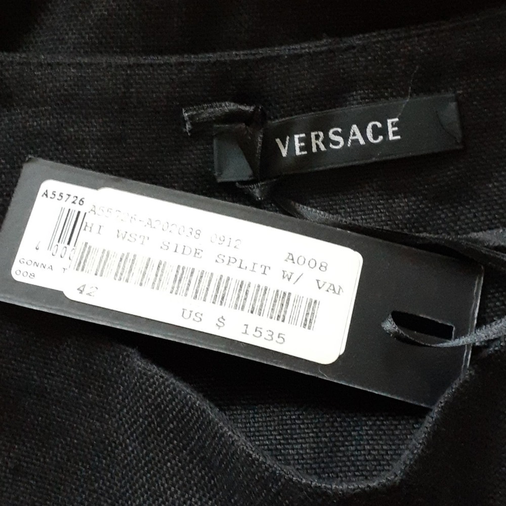 NWT GIANNA VERSACE sz 42 skirt, $1,535.00 - Picture 3 of 5